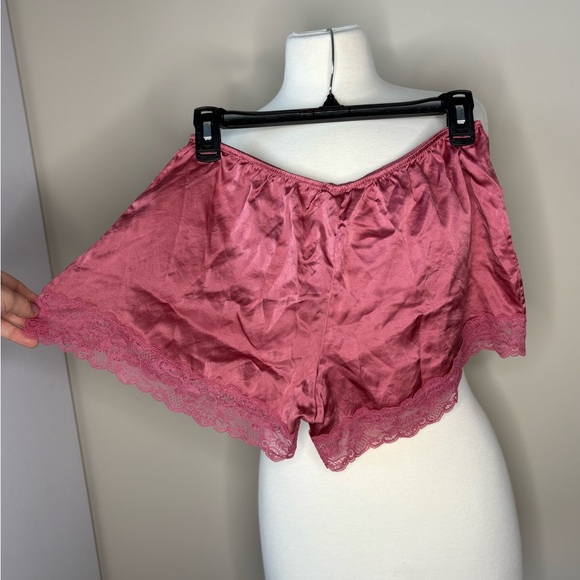 Intimissimi Pink Satin Lace Sleep Shorts - Picture 3 of 8